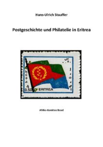 Cover der Broschüre Postgeschichte und Philatelie in Eritrea