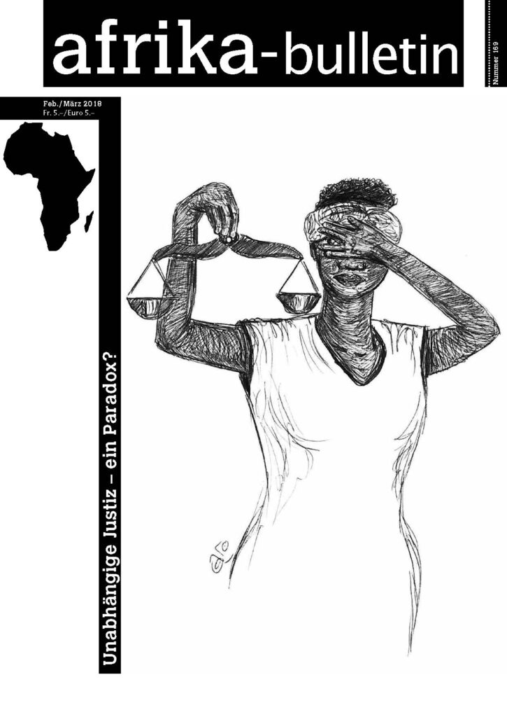 Cover des Afrika Bulletins Nr. 169