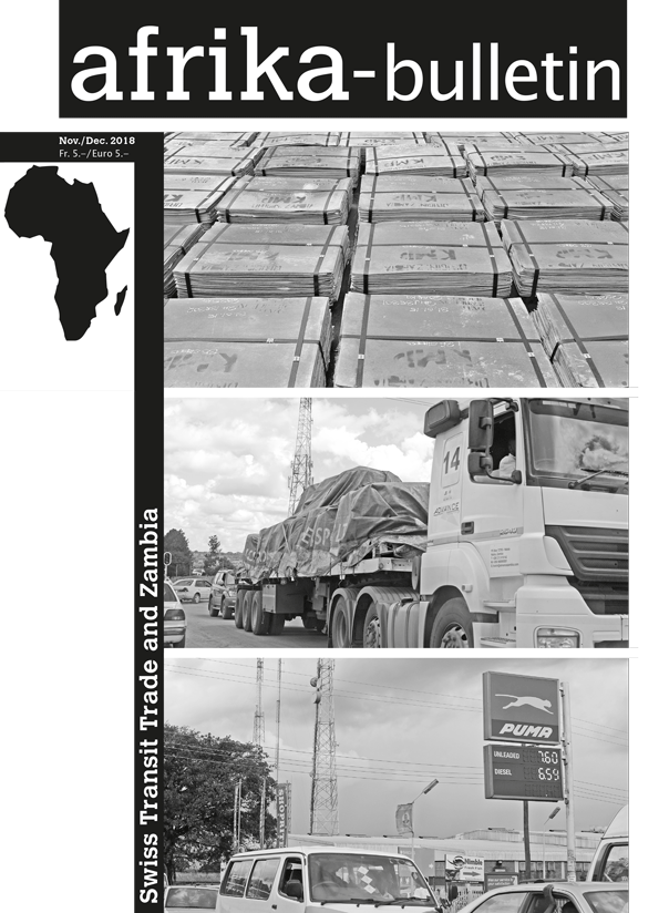 Cover of the Afrika Bulletin No. 172