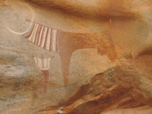 Felsmalerei Laas Geel